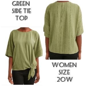 2/$20 NEW GREEN BLOUSE